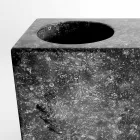 Distribuidor de sabão líquido com vidro de mármore feito na Itália - Clik Viadurini