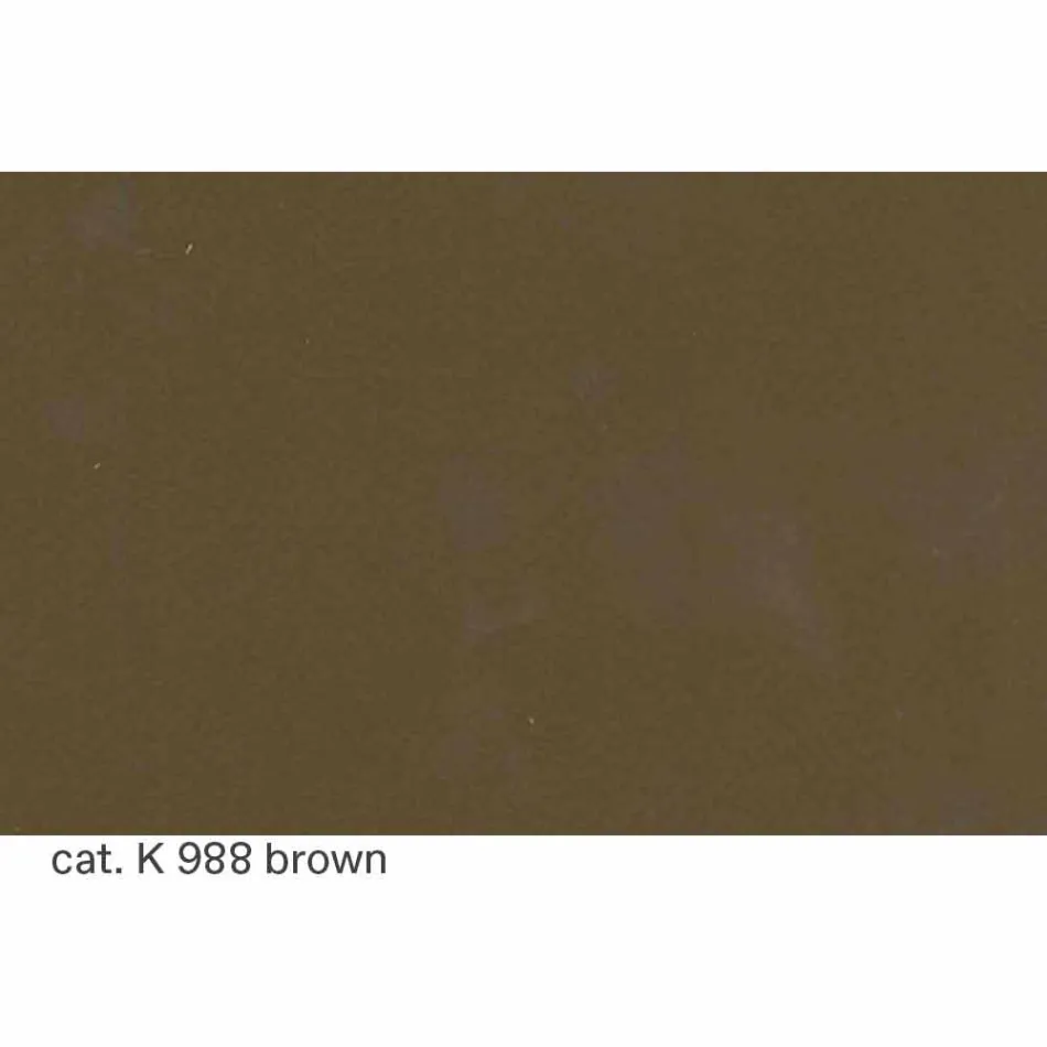 Sofá 2 lugares revestido de couro com pés de madeira Made in Italy - Idra Viadurini