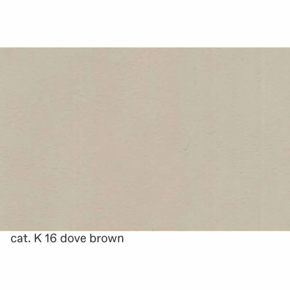 Sofá 2 lugares revestido em couro com pés lacados Made in Italy - Pegolo Viadurini