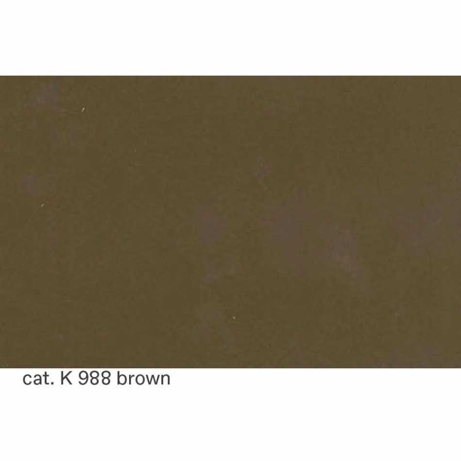 Sofá 3 Lugares Estofado em Couro com Pés Lacados Made in Italy - Idra Viadurini