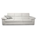 Sofá de 2 ou 3 lugares em tecido branco Design Made in Italy - Abudhabi