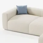 Sofá de jardim modular em tecido repelente de água fabricado na Itália - Bahias Viadurini