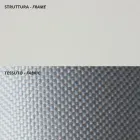 Sofá externo de 2 lugares em aço galvanizado fabricado na Itália - Selvaggia Viadurini