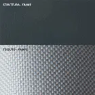 Sofá externo de 2 lugares em aço galvanizado fabricado na Itália - Selvaggia Viadurini