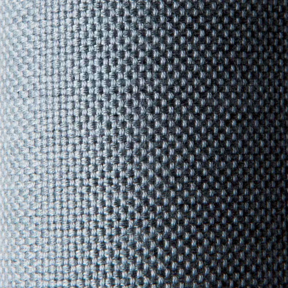 Sofá 3 Lugares Design em Metal e Tecido Fabricado na Itália - Selia Viadurini