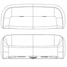 Sofá de design ao ar livre em Blow by Vondom polyethylene resin Viadurini