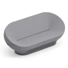 Sofá de exterior em polietileno disponível em várias cores - Toalha Viadurini