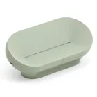 Sofá de exterior em polietileno disponível em várias cores - Toalha Viadurini