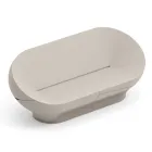 Sofá de exterior em polietileno disponível em várias cores - Toalha Viadurini