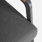 Sofá Exterior em Tecido com Estrutura em Alumínio, Homemotion - Cara Viadurini