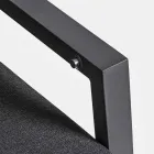 Sofá Exterior em Tecido e Alumínio com Encosto Reclinável - Nathy Viadurini