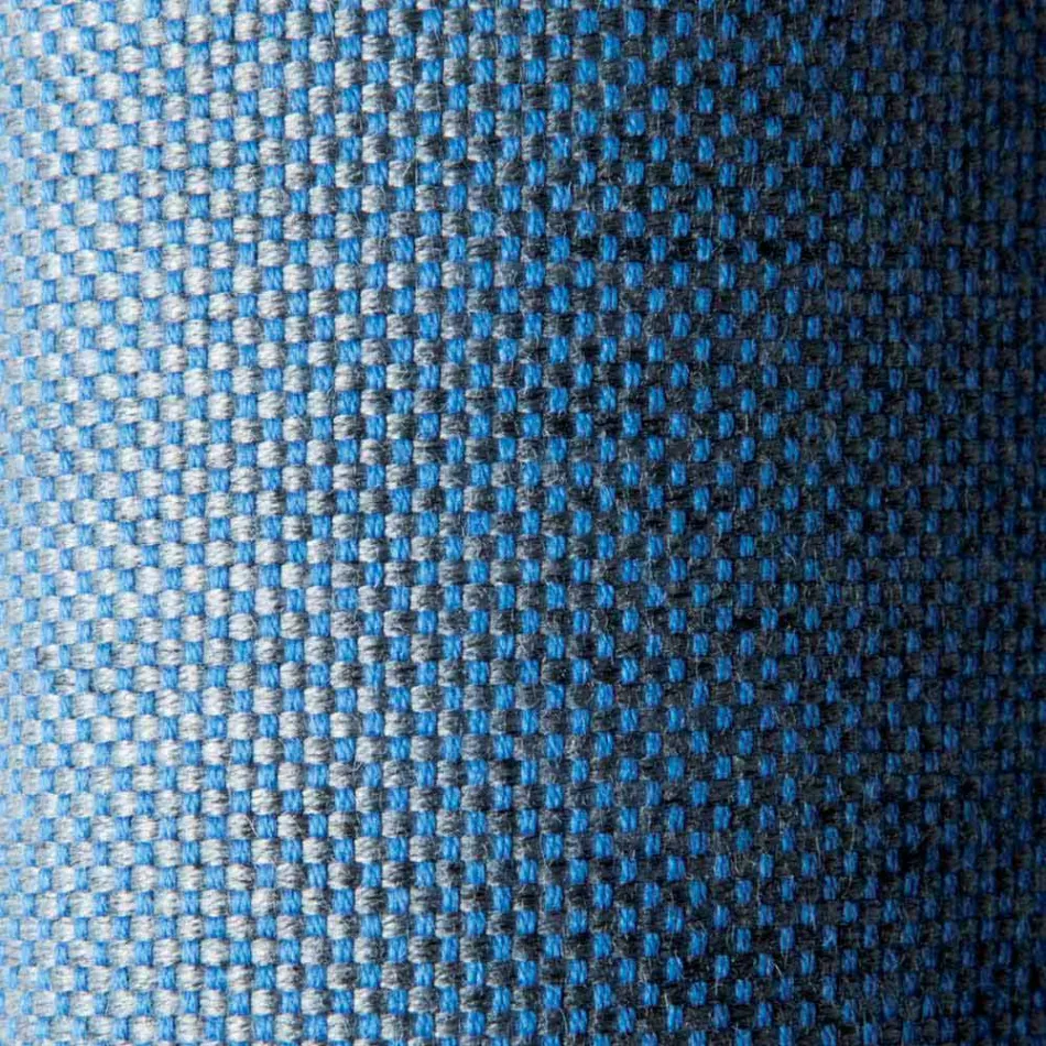 Sofá Modular de Canto em Metal e Tecido Made in Italy - Cola Viadurini