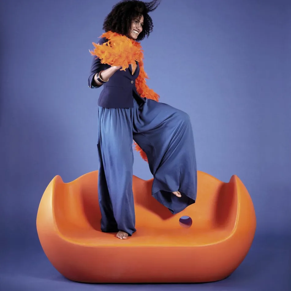 Sofá Slide Blossy Outdoor Design moderno feito na Itália Viadurini