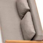 Sofá moderno ao ar livre Varaschin Bali com almofadas acolchoadas Viadurini