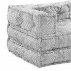 Sofá de jardim étnico de dois lugares em tecido repelente de água - Shamo Viadurini