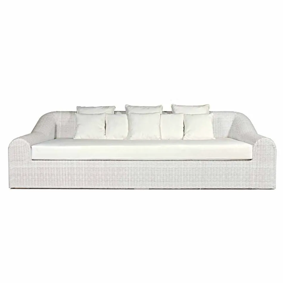 Sofá de jardim pela grande mão-tecido Cooper Viadurini