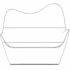 Sofá de jardim de polietileno design moderno Sabinas by Vondom Viadurini