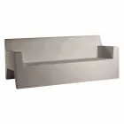 Jut by Vondom sofá de jardim, em resina de polietileno, design Viadurini