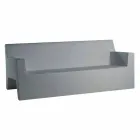 Jut by Vondom sofá de jardim, em resina de polietileno, design Viadurini