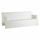 Jut by Vondom sofá de jardim, em resina de polietileno, design Viadurini