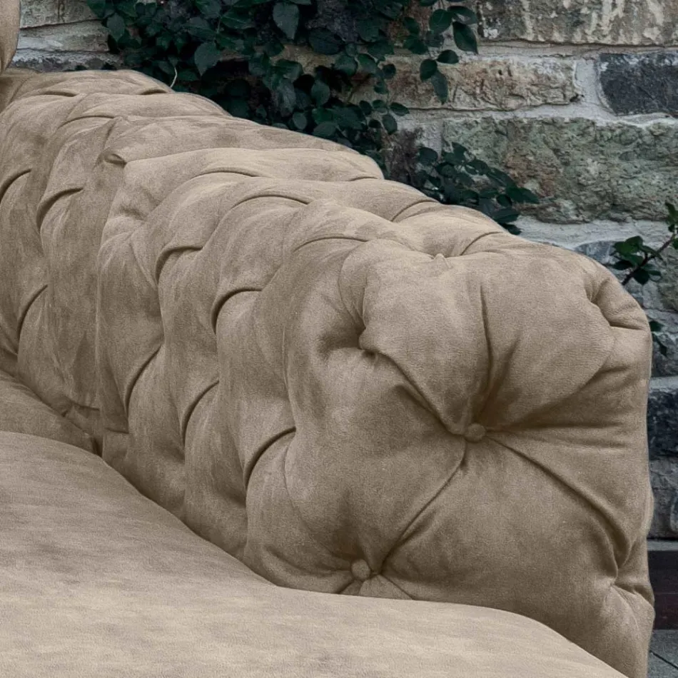 Sofá interno com apoio de cabeça reclinável fabricado na Itália - Unleashed Viadurini