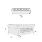 Sofá interno disponível em diferentes tamanhos Made in Italy - Vivace Viadurini