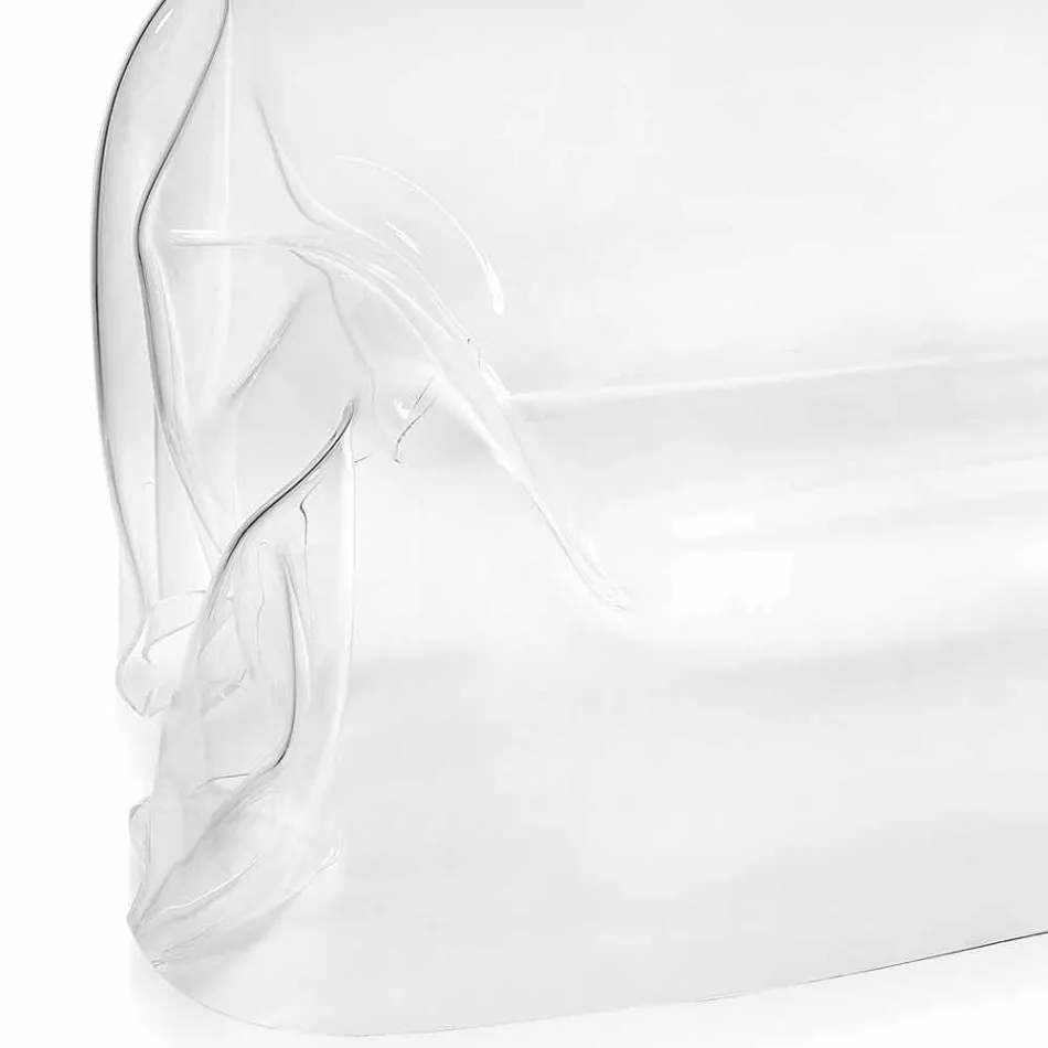 Sofá de design contemporâneo Jolly Plexiglass, feito na Itália Viadurini
