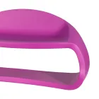 Sofá interno ou externo de dois lugares em polietileno fabricado na Itália - duplos Viadurini