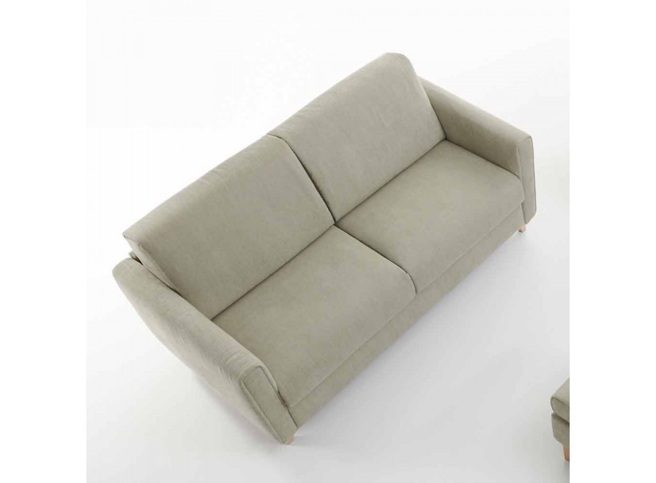 Sofácama de design moderno feito de tecido Filippo produzido na Itália