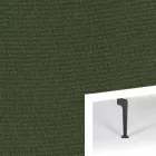 Sofá-cama design moderno Zeal by Innovation em tecido estofado Viadurini