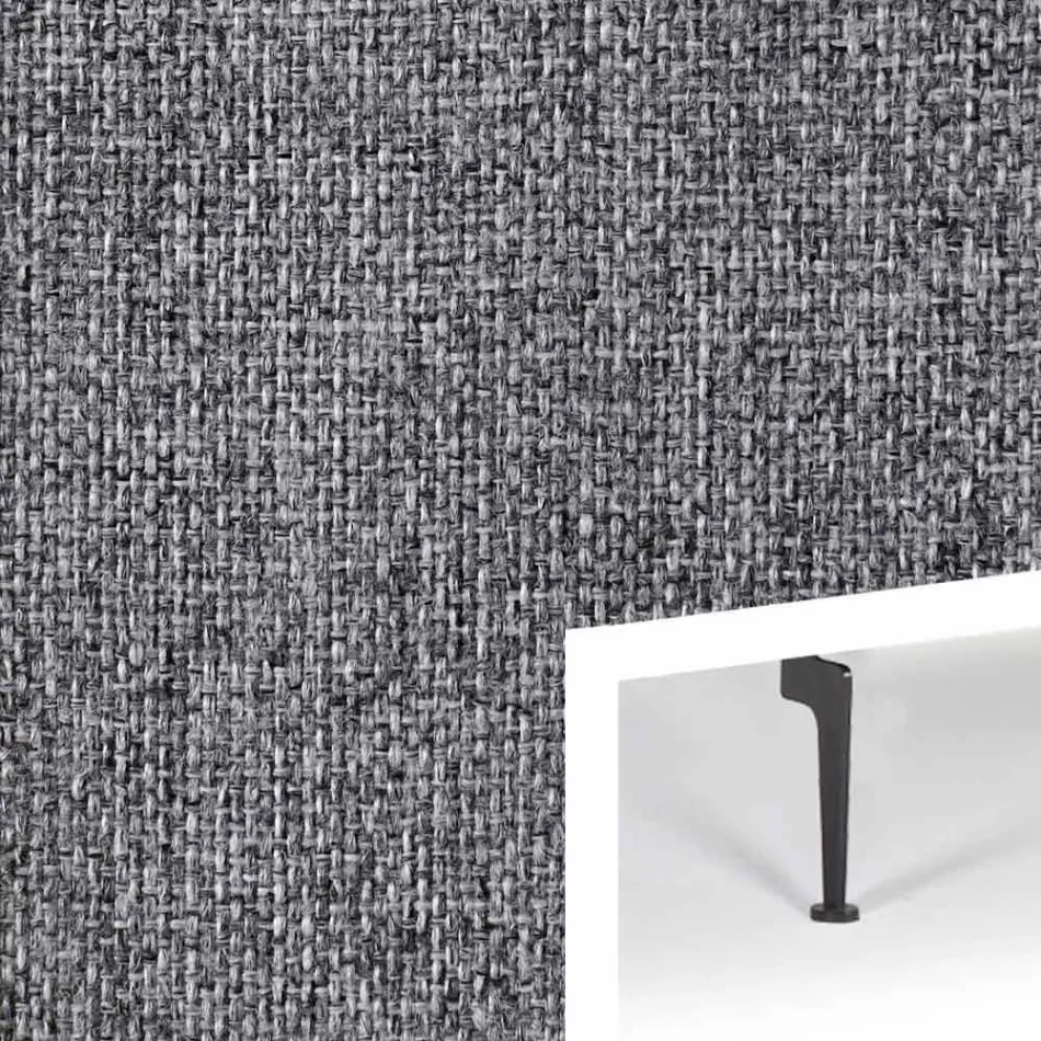 Sofá-cama design moderno Zeal by Innovation em tecido estofado Viadurini