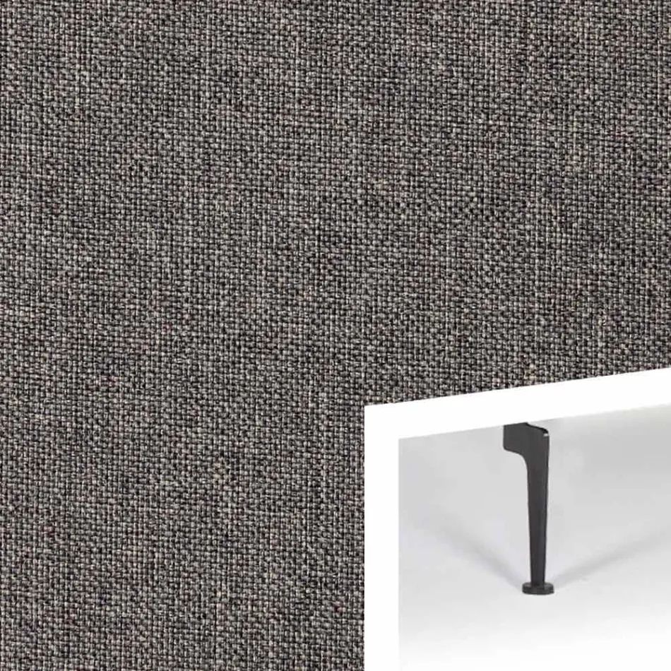 Sofá-cama design moderno Zeal by Innovation em tecido estofado Viadurini