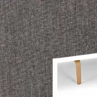 Sofá-cama design moderno Zeal by Innovation em tecido estofado Viadurini