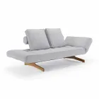 Ghia by Innovation sofá-cama estofado design Viadurini
