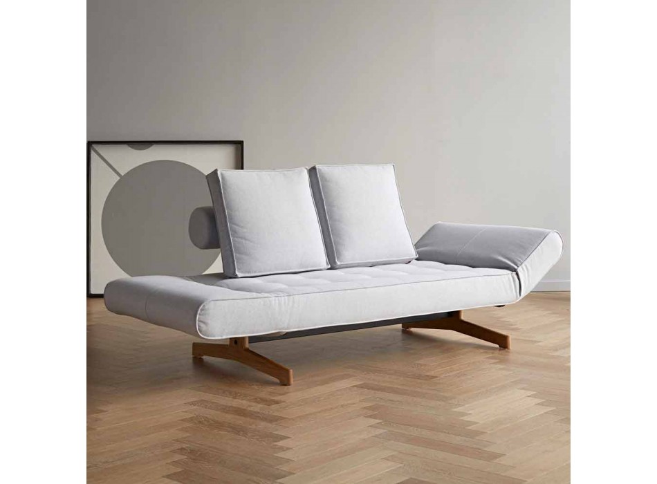 Ghia by Innovation sofá-cama estofado design Viadurini