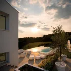 Sofá Exterior Moderno em Polietileno de Design Made in Italy - Ervin Viadurini