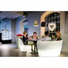 Sofá de polietileno interior Slide design Rap feito na Itália Viadurini