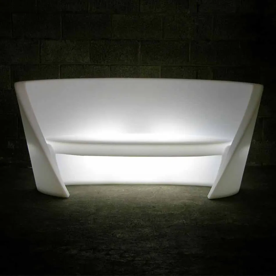 Sofá de polietileno interior Slide design Rap feito na Itália Viadurini