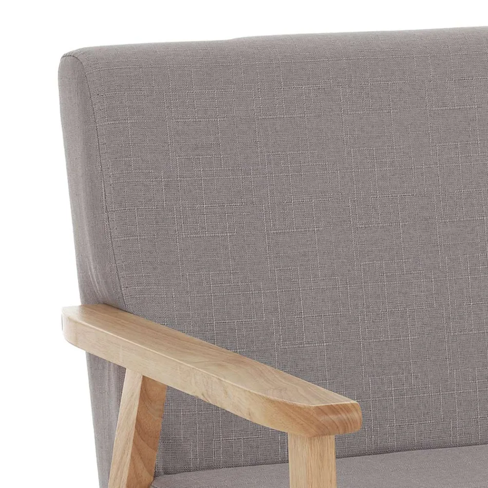 Sofá em Madeira Maciça de Pinho - Xénon Viadurini