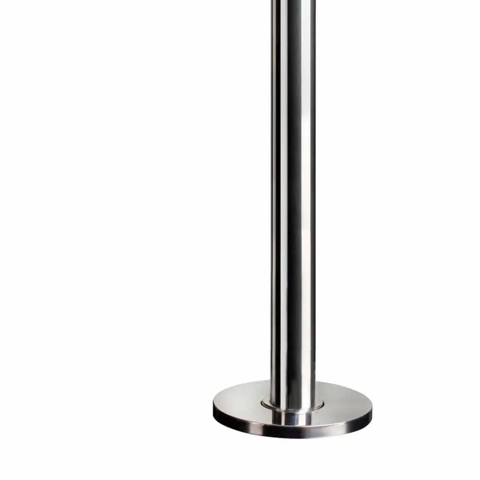 Chuveiro de jardim de aço com torneira cronometrada feito na Itália - Norton Viadurini