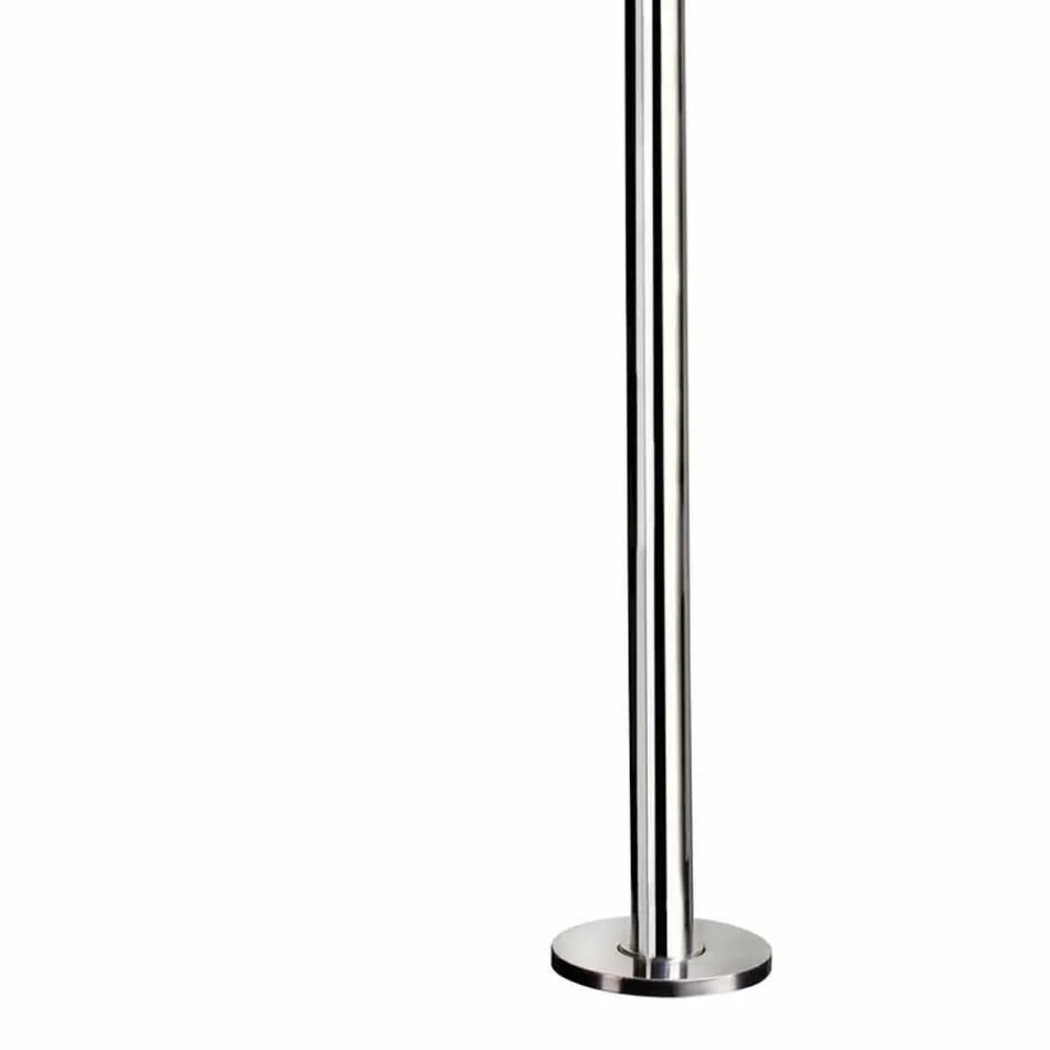 Chuveiro Externo em Aço Inox Cromado com Misturador Fabricado na Itália - Modeo Viadurini