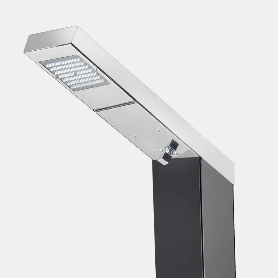 Chuveiro Solar de Jardim em Aço com Jato Cachoeira Fabricado na Itália - Werner Viadurini