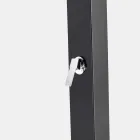 Chuveiro Solar de Jardim em Aço com Jato Cachoeira Fabricado na Itália - Werner Viadurini