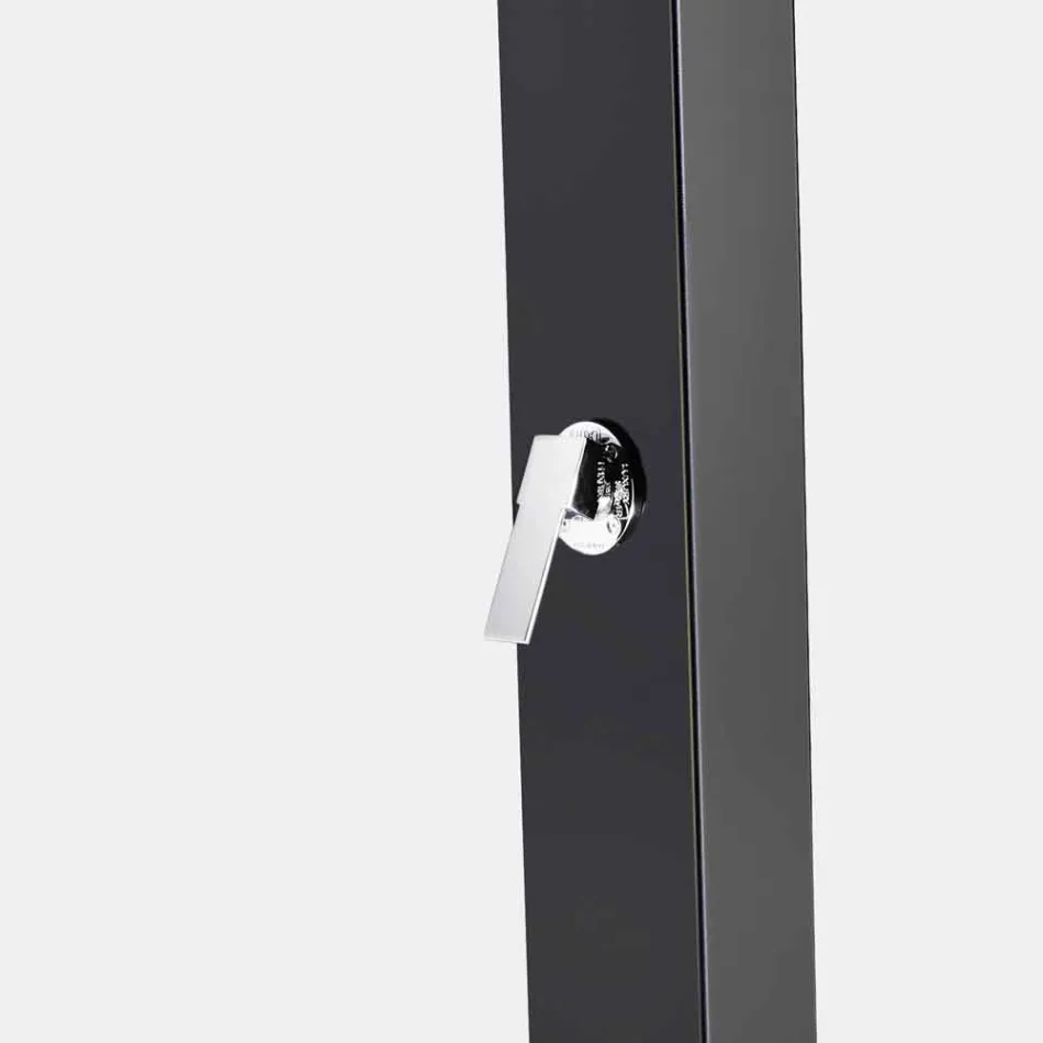 Chuveiro Solar de Jardim em Aço com Jato Cachoeira Fabricado na Itália - Werner Viadurini