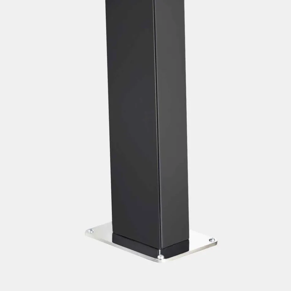 Chuveiro Solar de Jardim em Aço com Jato Cachoeira Fabricado na Itália - Werner Viadurini