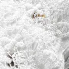 Fronha de linho com renda branca para cama de design luxuoso fabricada na Itália - Kiss Viadurini