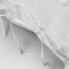 Fronha de linho com renda Armonia e rendas em pó ou costas - Masone Viadurini