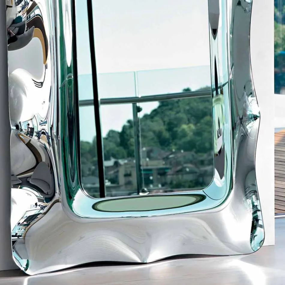 Fiam Italia Dorian piso / espelho de parede 202x105cm made in Italy Viadurini
