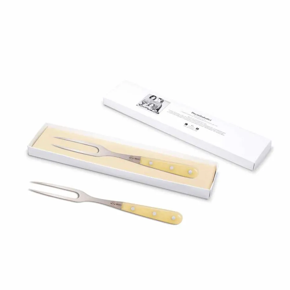 Garfo de fatiar em inox Berti exclusivo para Viadurini - Besano Viadurini