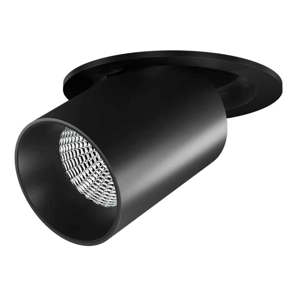 Fotoprojetor Lâmpada de teto LED ajustável para interior em alumínio - etrusca Viadurini